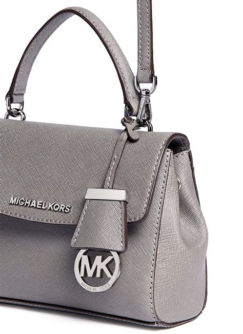 michael kors purse black and grey|grey Michael Kors purse crossbody.